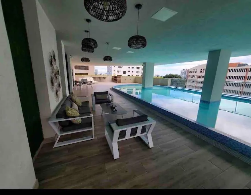 Royalsuite 1Bdr-Poll-Gym-Saune-G17 Santo Domingo